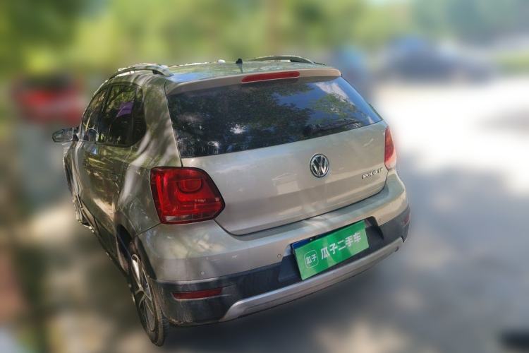 Used Volkswagen Polo 2012 1.6L Cross Polo Automatic Transmission Rear Left 45 Deg