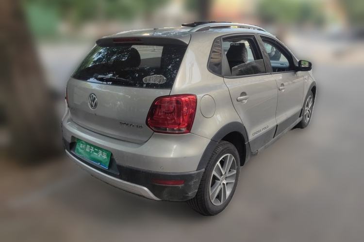 Used Volkswagen Polo 2012 1.6L Cross Polo Automatic Transmission Rear Right 45 Deg