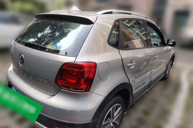 Used Volkswagen Polo 2012 1.6L Cross Polo Automatic Transmission Rear Right 45 Deg