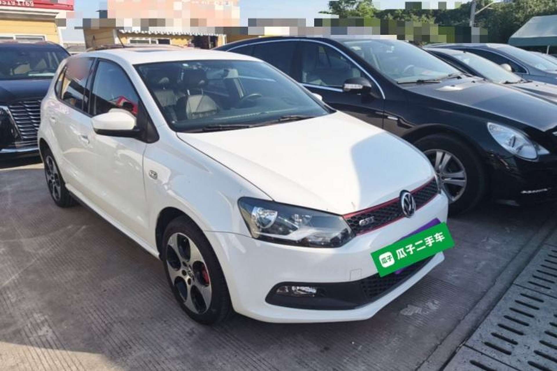 Used Volkswagen Polo 2012 1.4TSI GTI Front Right 45 Deg
