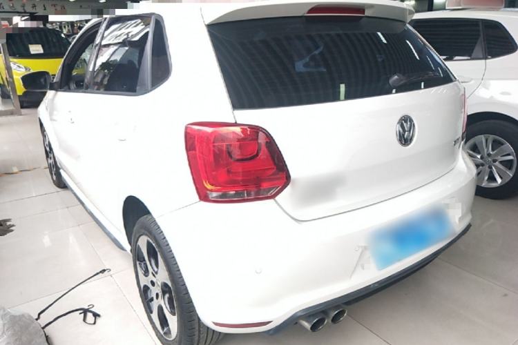 Used Volkswagen Polo 2012 1.4TSI GTI Rear Left 45 Deg