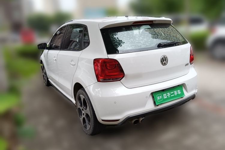 Used Volkswagen Polo 2012 1.4TSI GTI Rear Left 45 Deg
