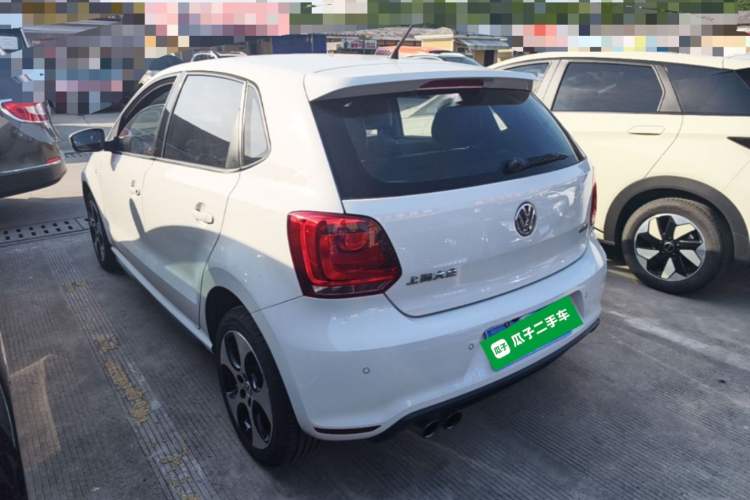 Used Volkswagen Polo 2012 1.4TSI GTI Rear Left 45 Deg