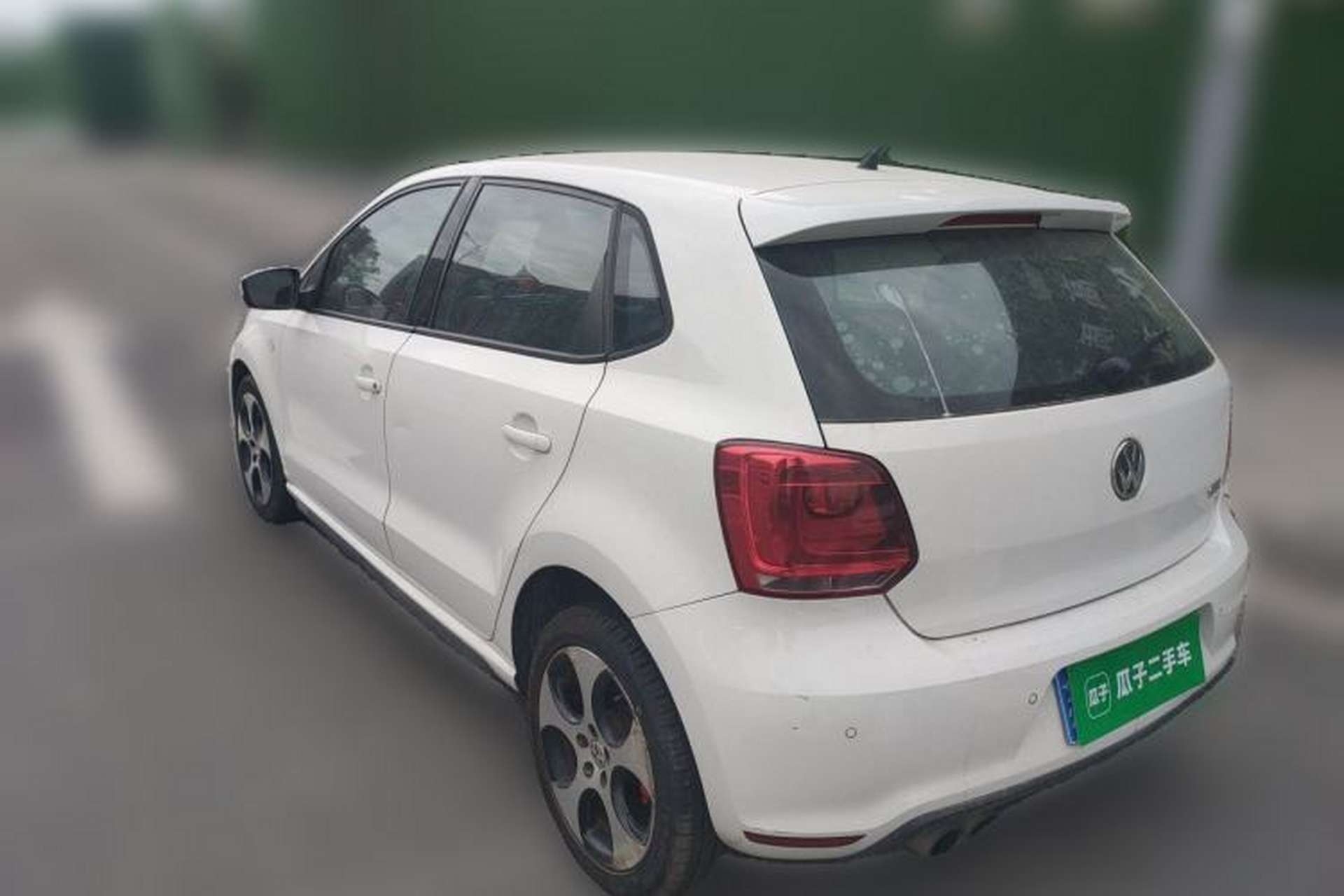 Used Volkswagen Polo 2012 1.4TSI GTI Rear Left 45 Deg