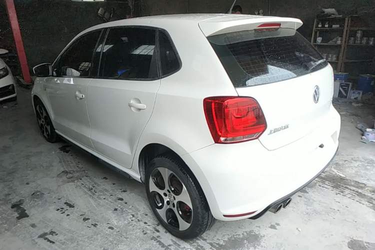 Used Volkswagen Polo 2012 1.4TSI GTI Rear Left 45 Deg