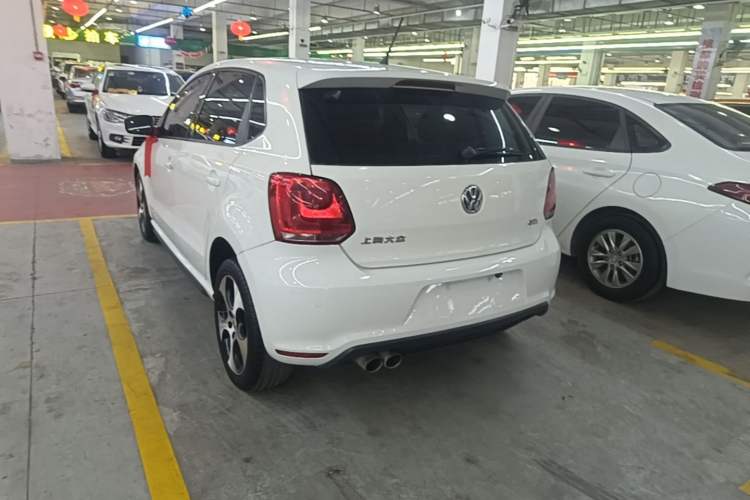 Used Volkswagen Polo 2012 1.4TSI GTI Rear Left 45 Deg