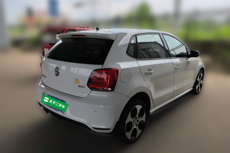 Used Volkswagen Polo 2012 1.4TSI GTI Rear Right 45 Deg