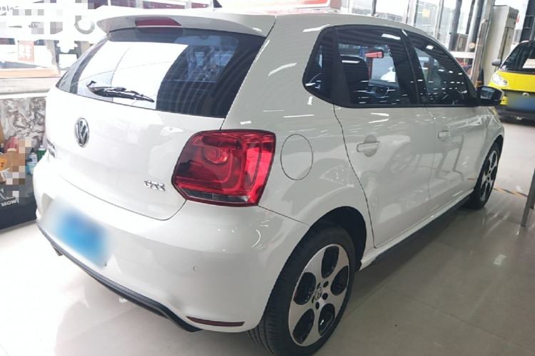 Used Volkswagen Polo 2012 1.4TSI GTI Rear Right 45 Deg
