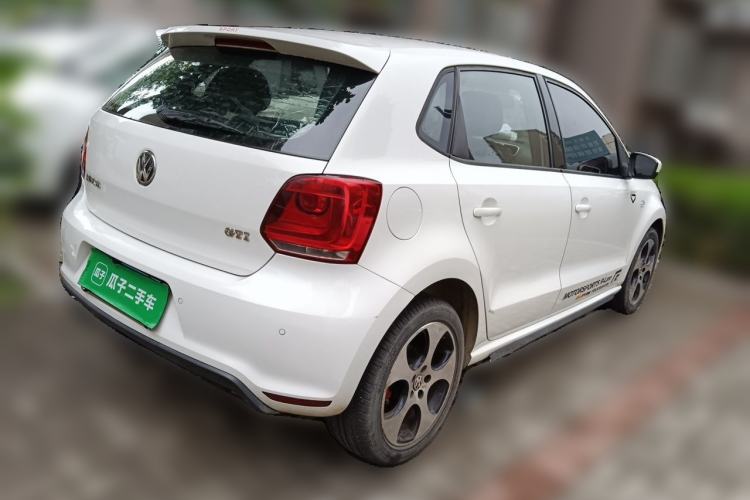 Used Volkswagen Polo 2012 1.4TSI GTI Rear Right 45 Deg
