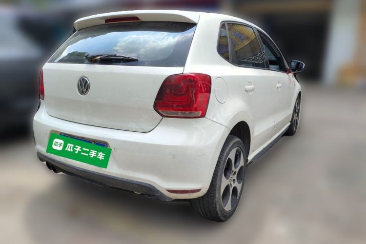 Used Volkswagen Polo 2012 1.4TSI GTI Rear Right 45 Deg