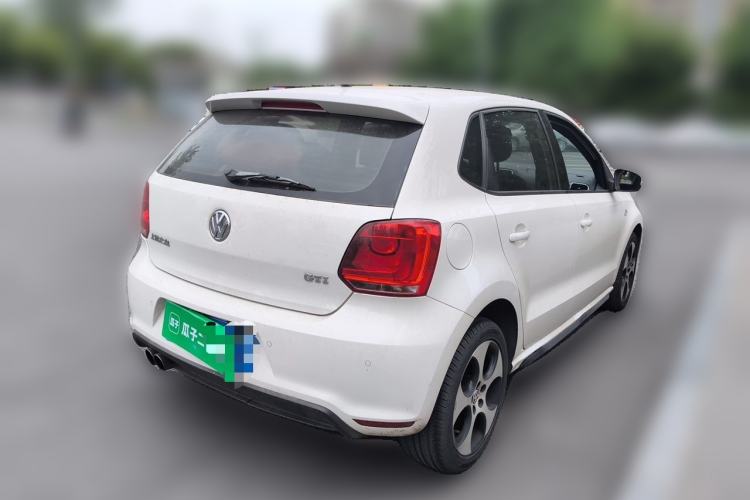 Used Volkswagen Polo 2012 1.4TSI GTI Rear Right 45 Deg
