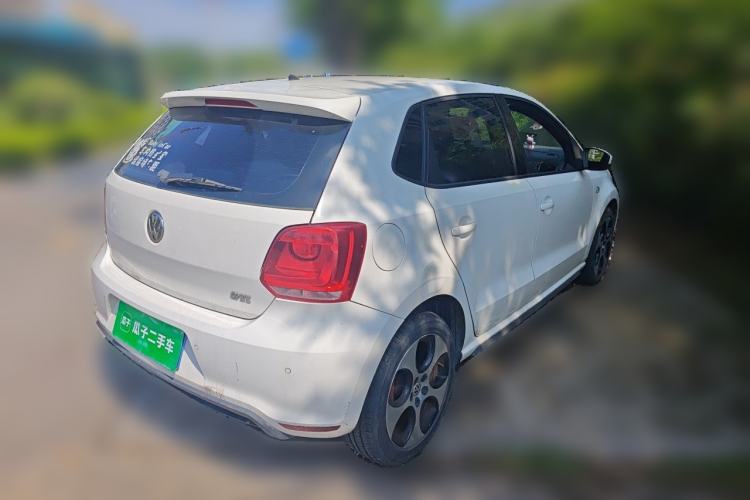 Used Volkswagen Polo 2012 1.4TSI GTI Rear Right 45 Deg