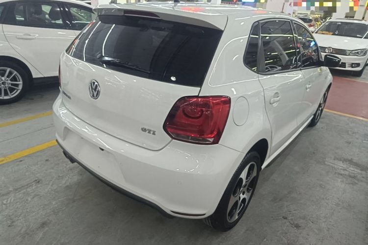 Used Volkswagen Polo 2012 1.4TSI GTI Rear Right 45 Deg