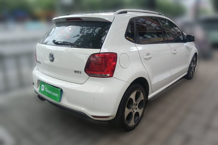 Used Volkswagen Polo 2012 1.4TSI GTI Rear Right 45 Deg