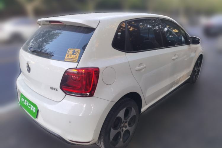 Used Volkswagen Polo 2012 1.4TSI GTI Rear Right 45 Deg