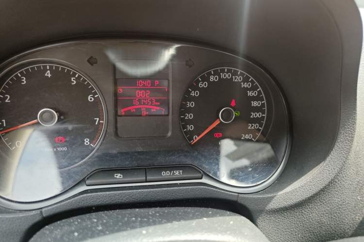 Used Volkswagen Polo 2012 1.6L Cross Polo Automatic Transmission Odometer Close Up