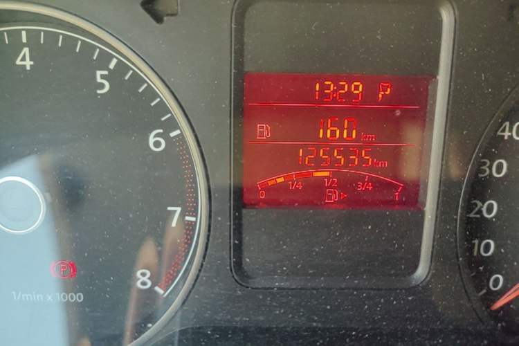 Used Volkswagen Polo 2012 1.6L Cross Polo Automatic Transmission Odometer Close Up