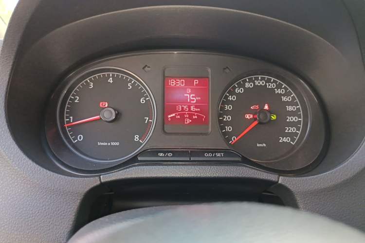 Used Volkswagen Polo 2012 1.6L Cross Polo Automatic Transmission Odometer Close Up