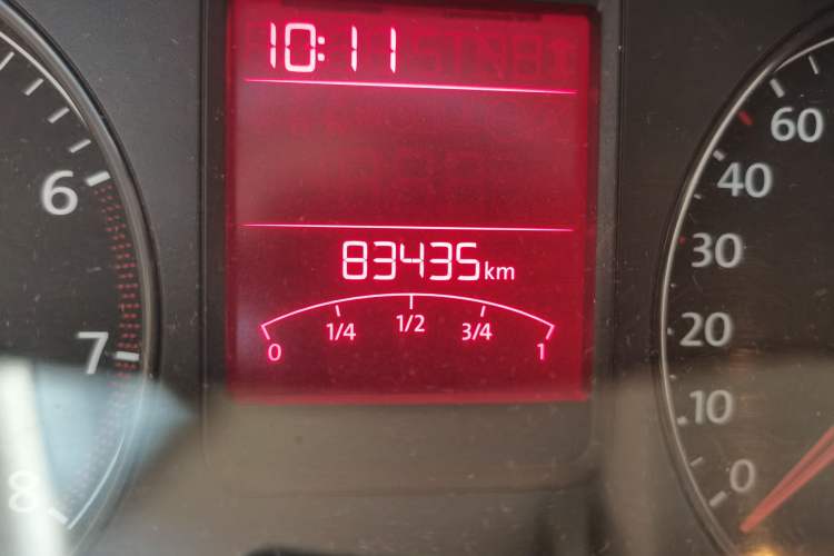 Used Volkswagen Polo 2012 1.6L Cross Polo Automatic Transmission Odometer Close Up