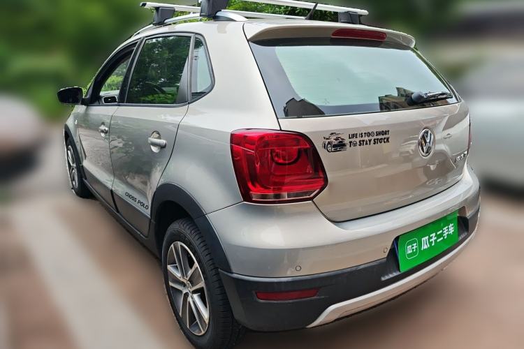 Used Volkswagen Polo 2012 1.6L Cross Polo MT Rear Left 45 Deg
