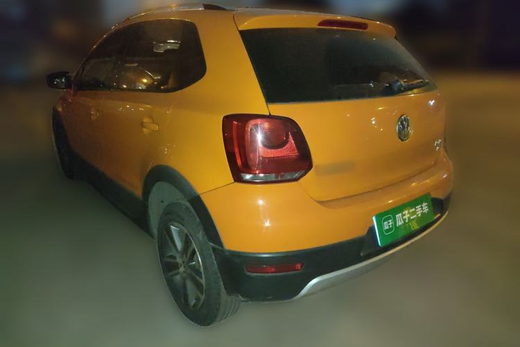 Used Volkswagen Polo 2012 1.6L Cross Polo MT Rear Left 45 Deg