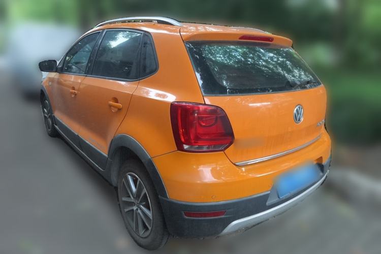 Used Volkswagen Polo 2012 1.6L Cross Polo Automatic Transmission Rear Left 45 Deg