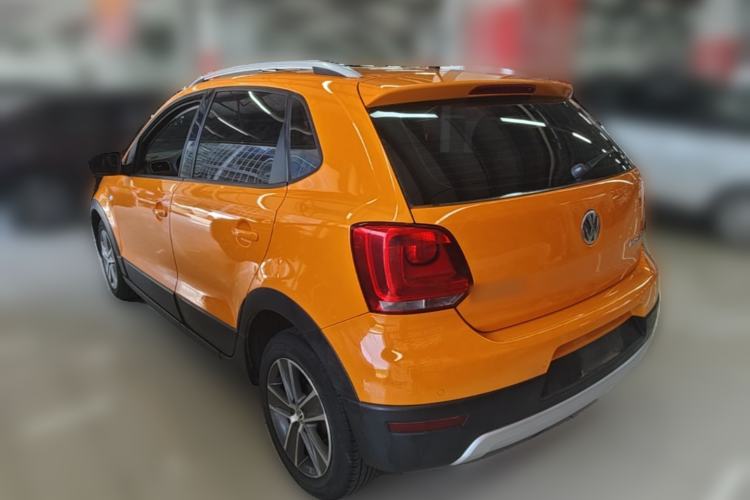 Used Volkswagen Polo 2012 1.6L Cross Polo Automatic Transmission Rear Left 45 Deg