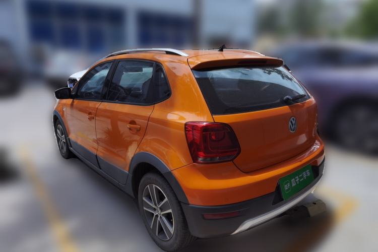 Used Volkswagen Polo 2012 1.6L Cross Polo Automatic Transmission Rear Left 45 Deg