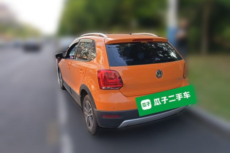 Used Volkswagen Polo 2012 1.6L Cross Polo Automatic Transmission Rear Left 45 Deg