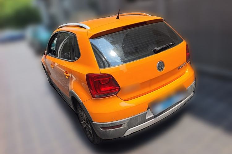 Used Volkswagen Polo 2012 1.6L Cross Polo Automatic Transmission Rear Left 45 Deg