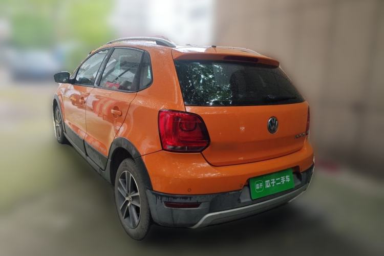 Used Volkswagen Polo 2012 1.6L Cross Polo Automatic Transmission Rear Left 45 Deg
