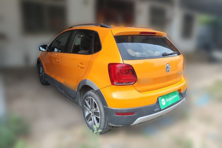 Used Volkswagen Polo 2012 1.6L Cross Polo Automatic Transmission Rear Left 45 Deg
