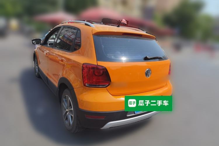 Used Volkswagen Polo 2012 1.6L Cross Polo Automatic Transmission Rear Left 45 Deg