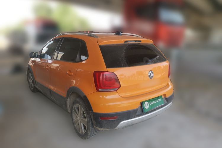 Used Volkswagen Polo 2012 1.6L Cross Polo Automatic Transmission Rear Left 45 Deg