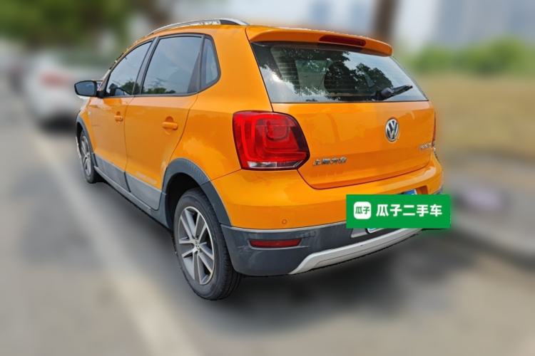 Used Volkswagen Polo 2012 1.6L Cross Polo Automatic Transmission Rear Left 45 Deg