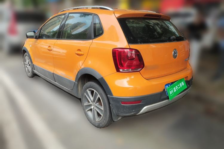 Used Volkswagen Polo 2012 1.6L Cross Polo Automatic Transmission Rear Left 45 Deg