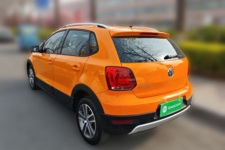 Used Volkswagen Polo 2012 1.6L Cross Polo Automatic Transmission Rear Left 45 Deg