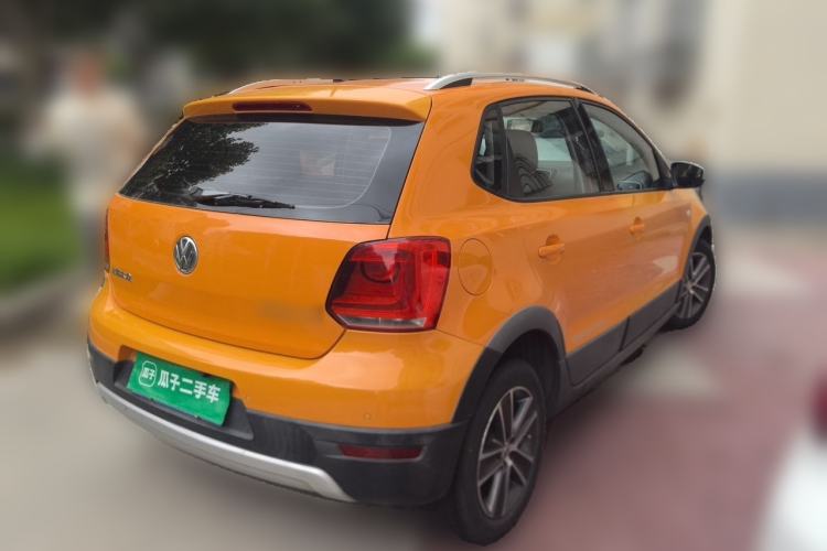 Used Volkswagen Polo 2012 1.6L Cross Polo MT Rear Right 45 Deg