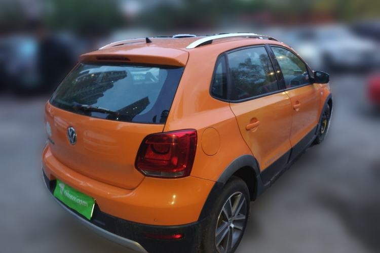 Used Volkswagen Polo 2012 1.6L Cross Polo Automatic Transmission Rear Right 45 Deg