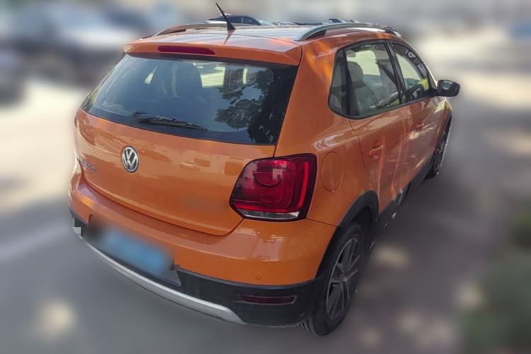 Used Volkswagen Polo 2012 1.6L Cross Polo Automatic Transmission Rear Right 45 Deg