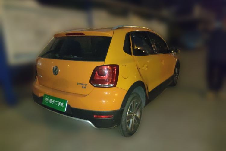 Used Volkswagen Polo 2012 1.6L Cross Polo MT Rear Right 45 Deg