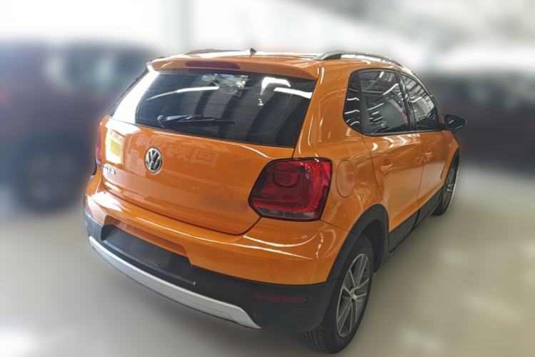 Used Volkswagen Polo 2012 1.6L Cross Polo Automatic Transmission Rear Right 45 Deg