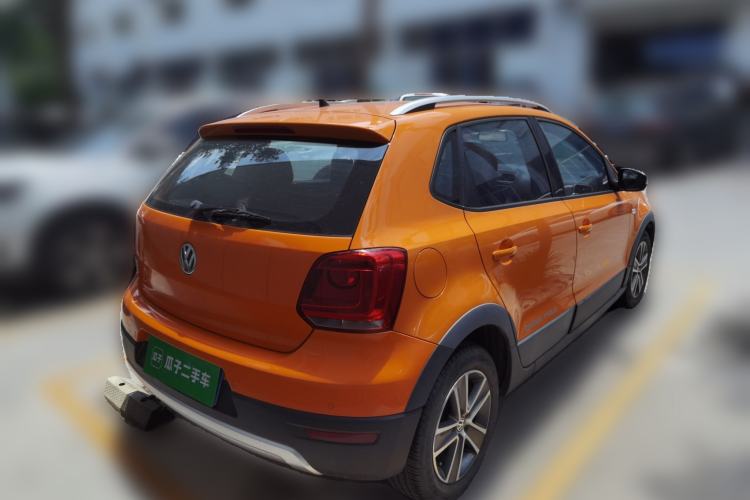Used Volkswagen Polo 2012 1.6L Cross Polo Automatic Transmission Rear Right 45 Deg