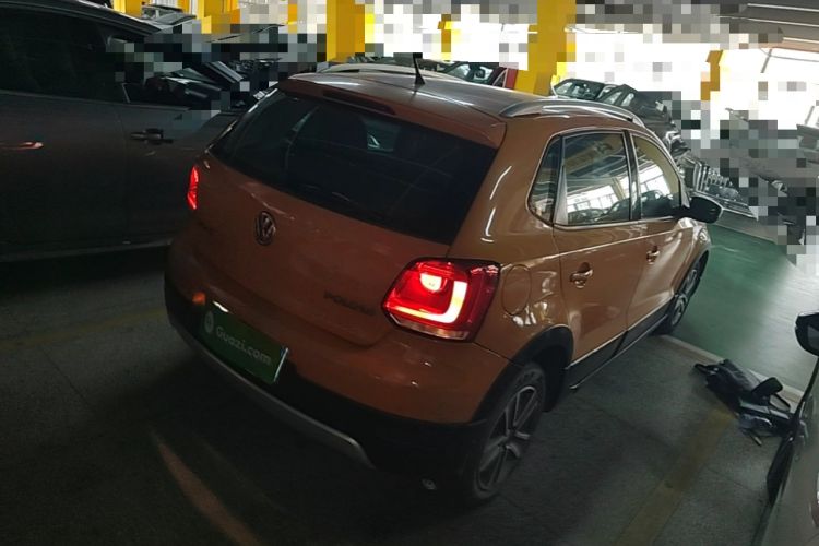 Used Volkswagen Polo 2012 1.6L Cross Polo Automatic Transmission Rear Right 45 Deg