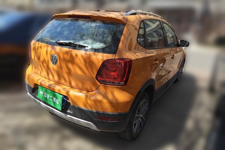 Used Volkswagen Polo 2012 1.6L Cross Polo Automatic Transmission Rear Right 45 Deg