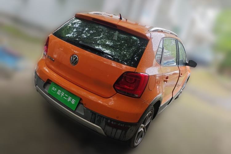 Used Volkswagen Polo 2012 1.6L Cross Polo Automatic Transmission Rear Right 45 Deg