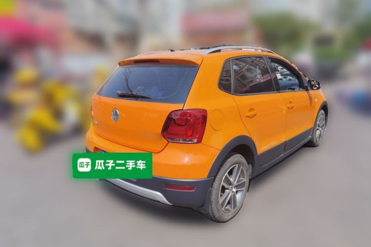 Used Volkswagen Polo 2012 1.6L Cross Polo Automatic Transmission Rear Right 45 Deg