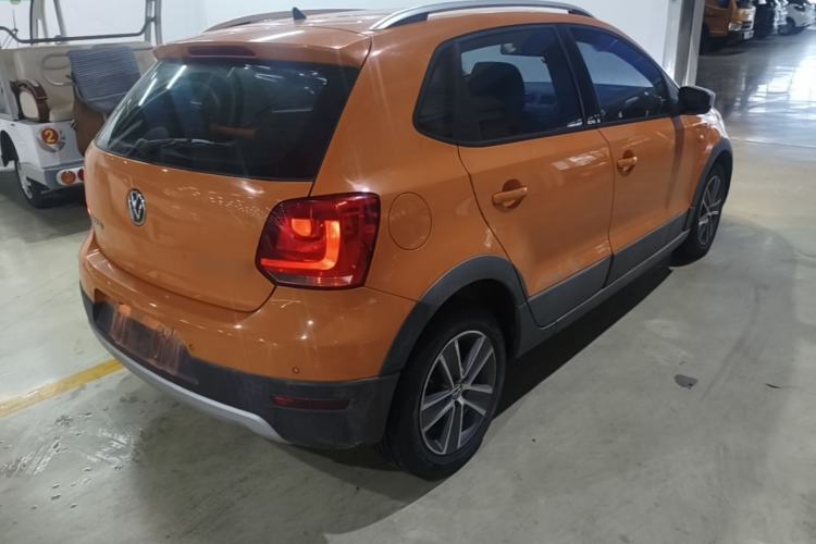 Used Volkswagen Polo 2012 1.6L Cross Polo Automatic Transmission Rear Right 45 Deg