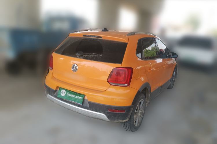 Used Volkswagen Polo 2012 1.6L Cross Polo Automatic Transmission Rear Right 45 Deg