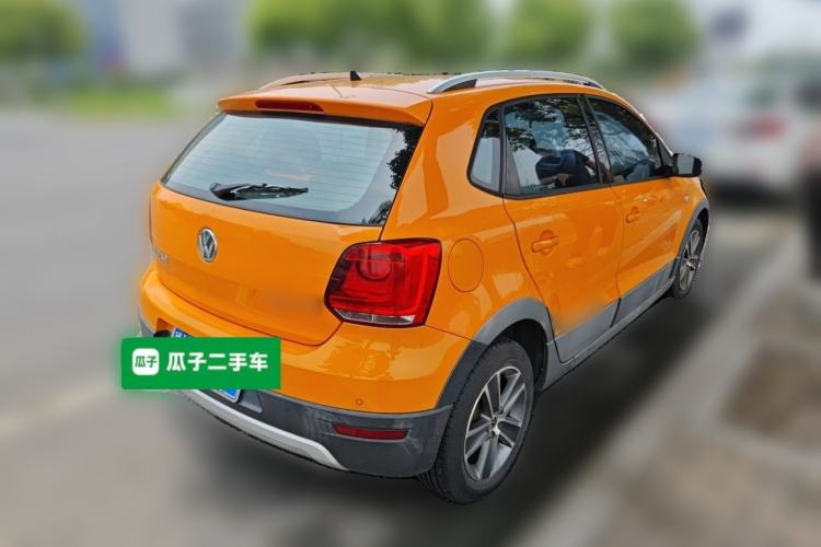Used Volkswagen Polo 2012 1.6L Cross Polo Automatic Transmission Rear Right 45 Deg